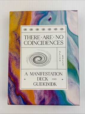 There Are No Coincidences Manifestation Deck and Guidebook Kelly Aliza Like New